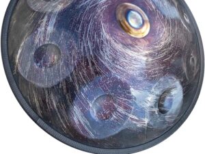 Handpan Elsebal D Menor - 440 Hz - kit completo com acessórios (Neutron Star)